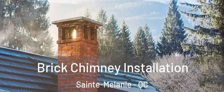  Brick Chimney Installation Sainte-Melanie - QC