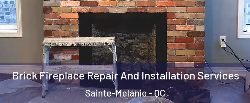  Brick Fireplace Repair And Installation Services Sainte-Melanie - QC