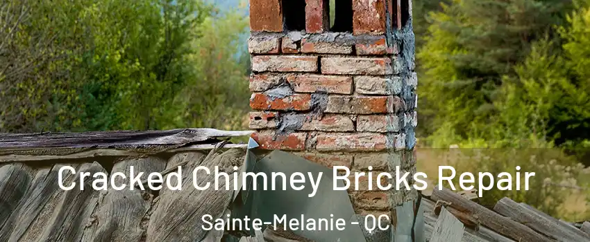  Cracked Chimney Bricks Repair Sainte-Melanie - QC