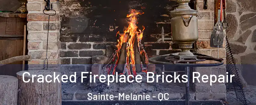  Cracked Fireplace Bricks Repair Sainte-Melanie - QC