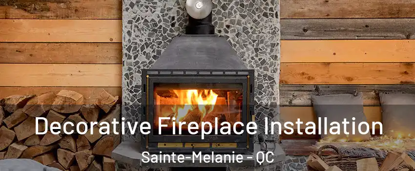  Decorative Fireplace Installation Sainte-Melanie - QC