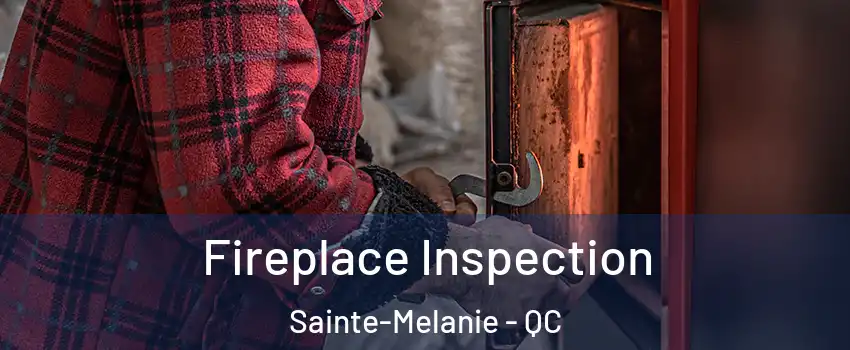  Fireplace Inspection Sainte-Melanie - QC