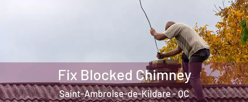  Fix Blocked Chimney Saint-Ambroise-de-Kildare - QC
