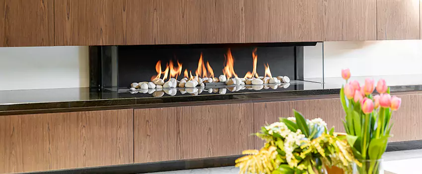 Outdoor Modern Fireplace Renovation Services in Crabtree, QC