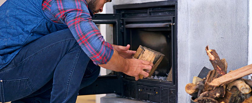 Old Broken Fireplace Repair And Replacement in Crabtree, QC