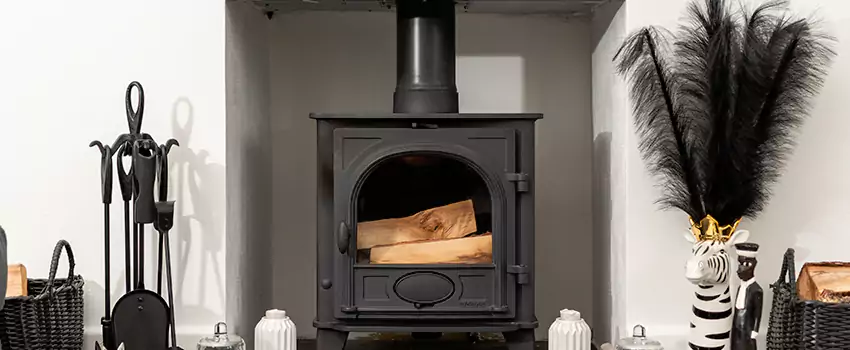 Thelin Hearth Products Providence Pellet Insert Fireplace Installation in Crabtree, QC