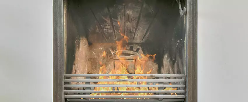 Travis Industries Linear Gas Fireplace Installation in Crabtree, Quebec