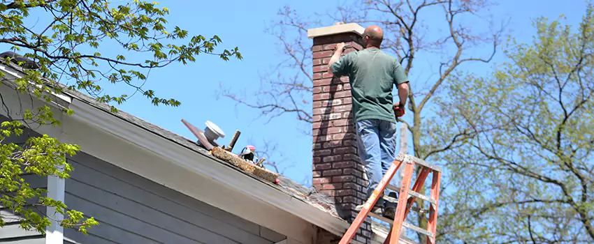 Chimney Crown Repair in Crabtree, Quebec