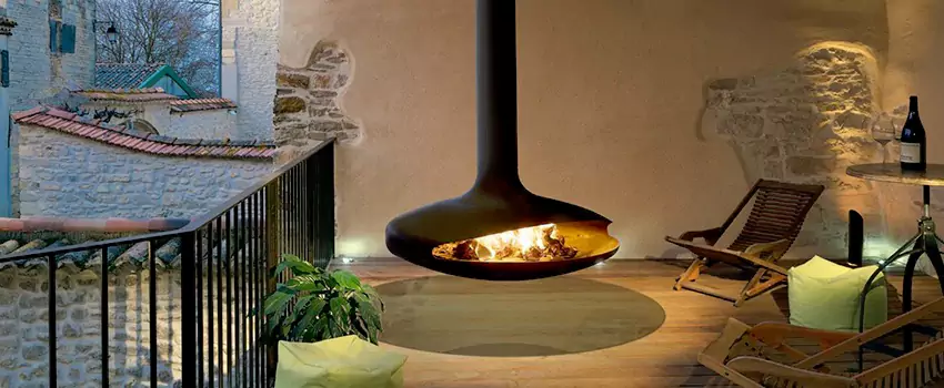 Bioethanol Hanging Fireplace Installation Services in Crabtree, QC