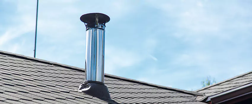 Outdoor Metal Chimney Installation in Crabtree, Quebec