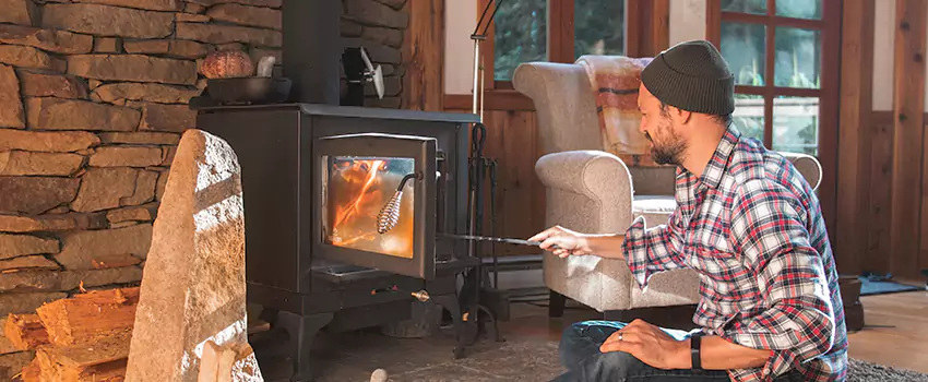 Wood Stove Stone Chimneys Installation Services in Crabtree, QC
