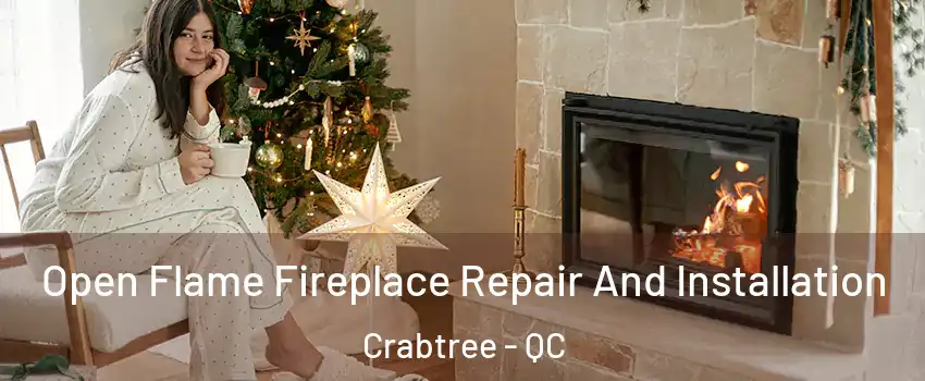  Open Flame Fireplace Repair And Installation Crabtree - QC
