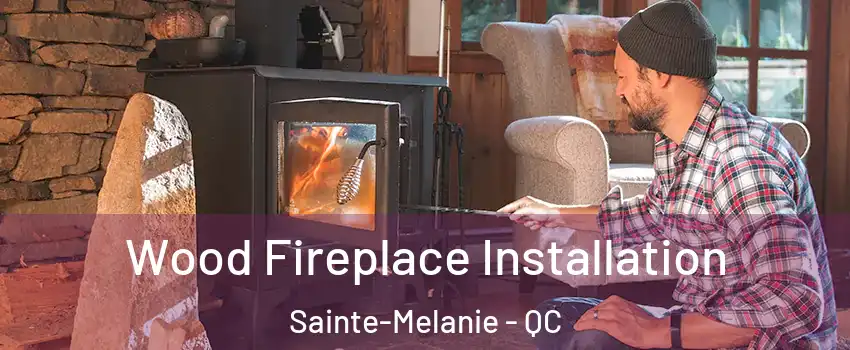 Wood Fireplace Installation Sainte-Melanie - QC